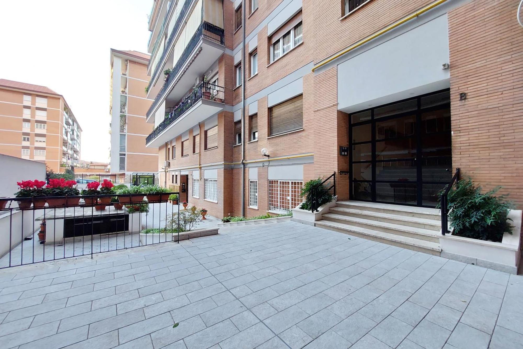 Lovely Apartment With Terrace Near The Vatican Rome Extérieur photo