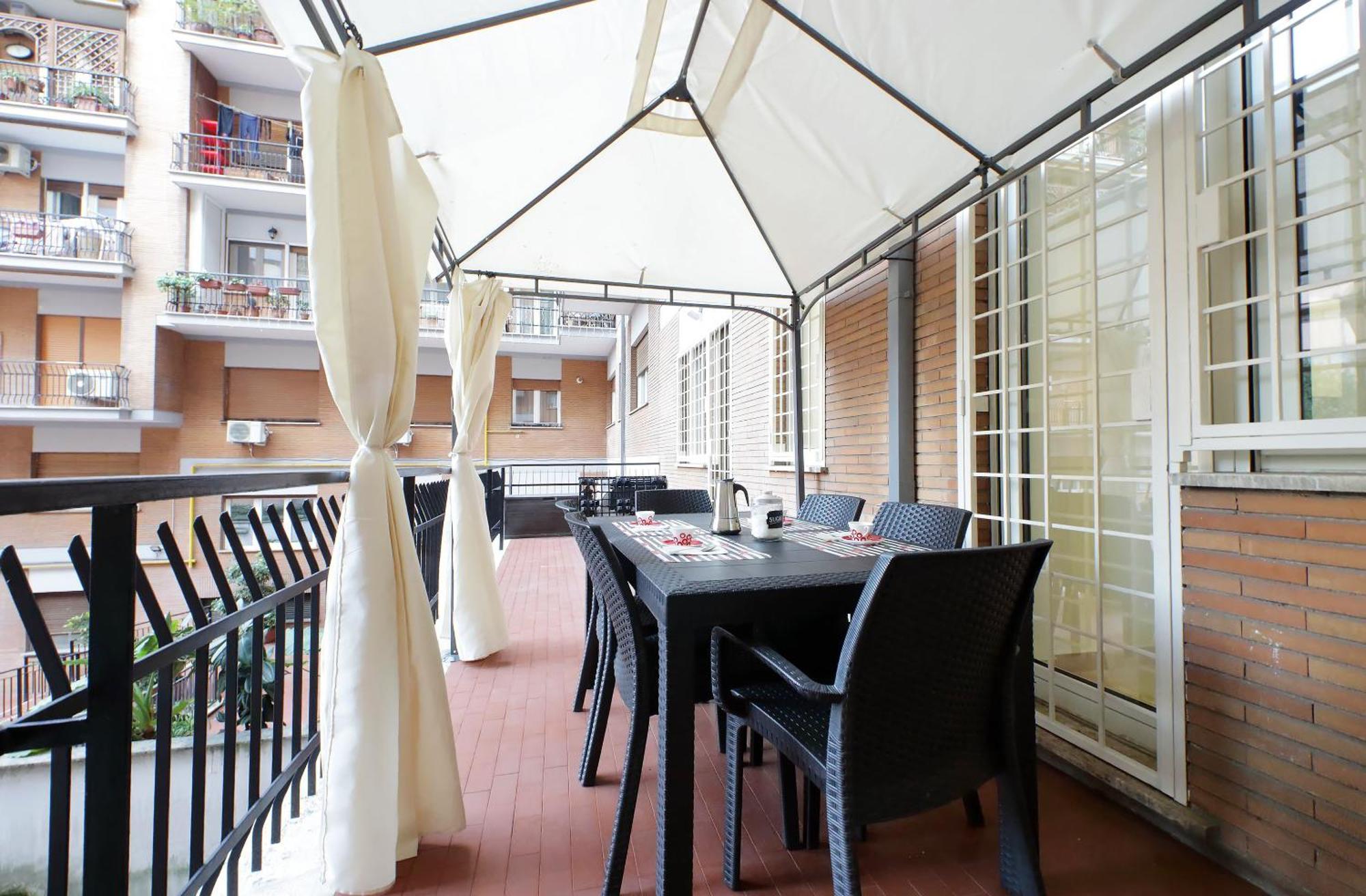 Lovely Apartment With Terrace Near The Vatican Rome Extérieur photo